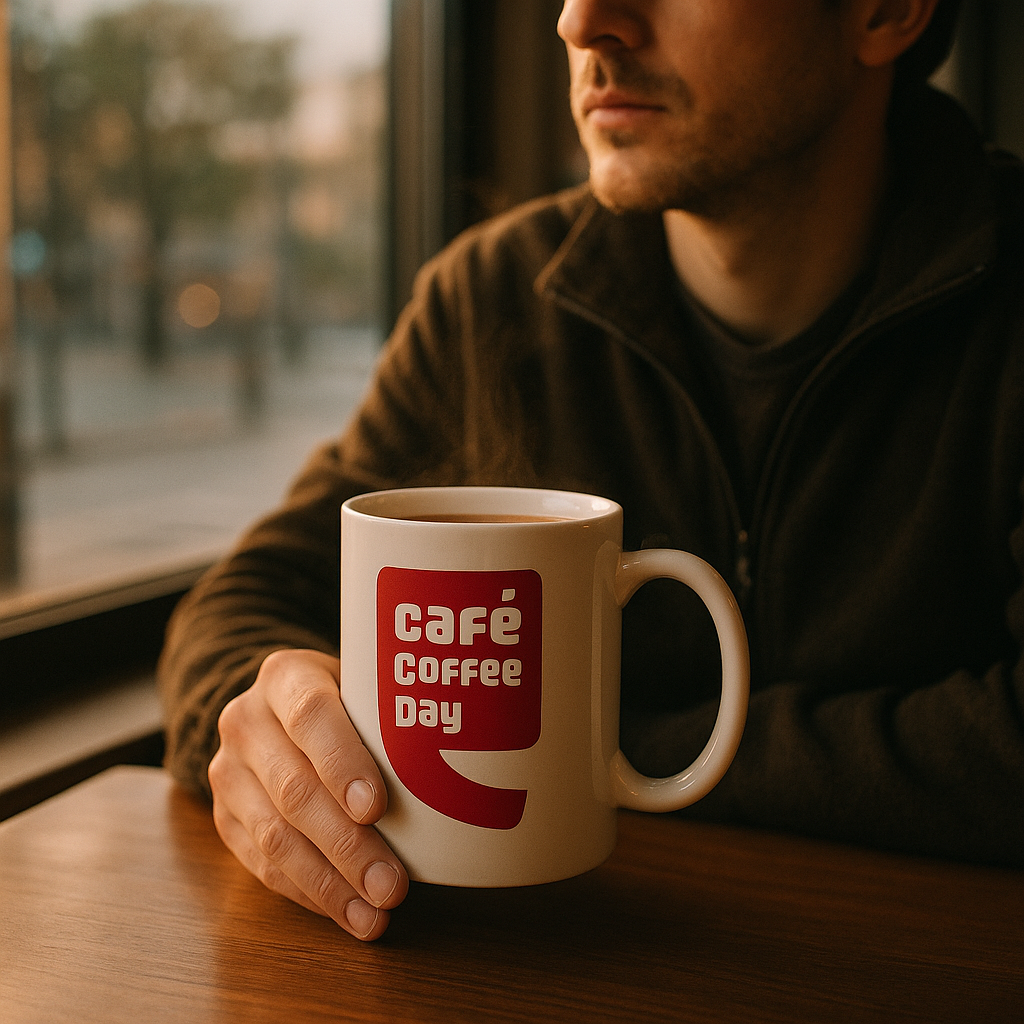 Coffee shop scene